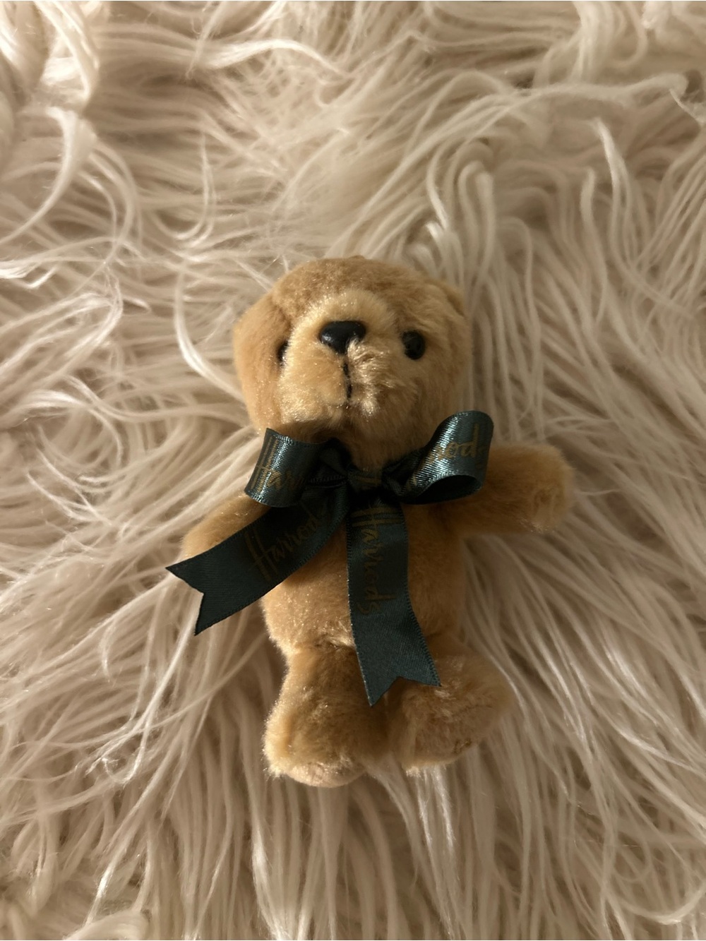 Harrods Teddy Bear Purse Charm (missing key chain)